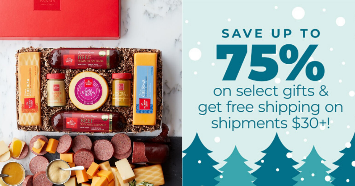 Up to 75 Off Hickory Farms Gifts MyLitter One Deal At A Time