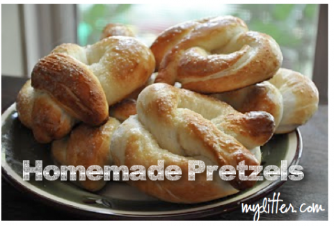 homemade pretzels recipe