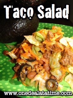 Taco Salad with Catalina Dressing Recipe - MyLitter - One Deal At A Time