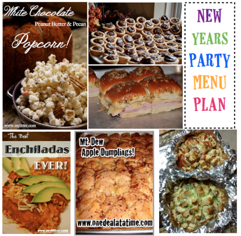 new years party recipe ideas