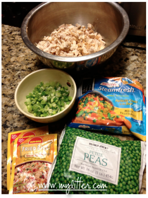 easy fried rice ingredients - mylitter.com