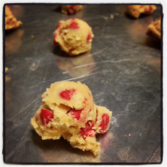 King Soopers Cherry Chip Cookies Recipe {Good for Valentines Day