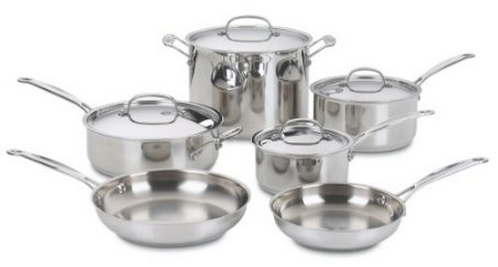 stainless steel cookware set