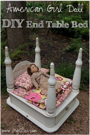 DIY American Girl Doll Bed