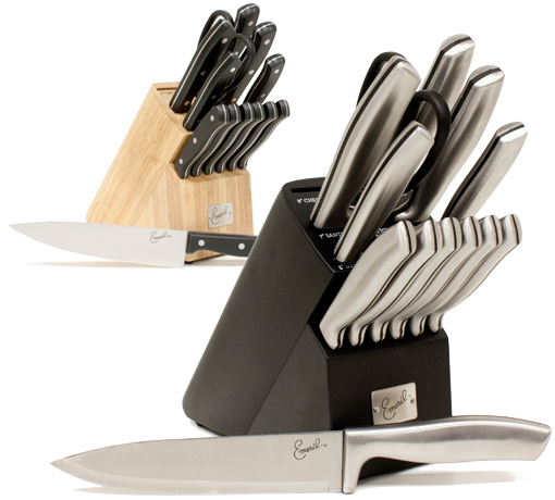 Emeril 14-Piece Kitchen Knife Set with Block Just $39.99 Shipped ...