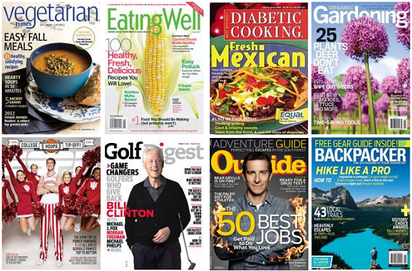 health and fitness magazines