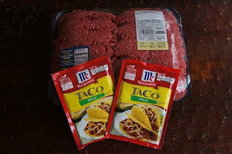 ground beef for tacos