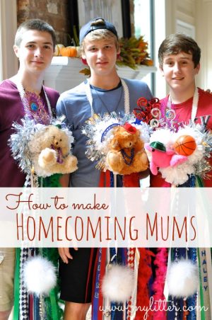 How To Make Homecoming Mums