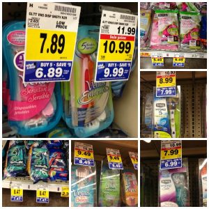 Kroger Mega Event Razor Deals