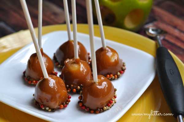 Mini Caramel Apples 2