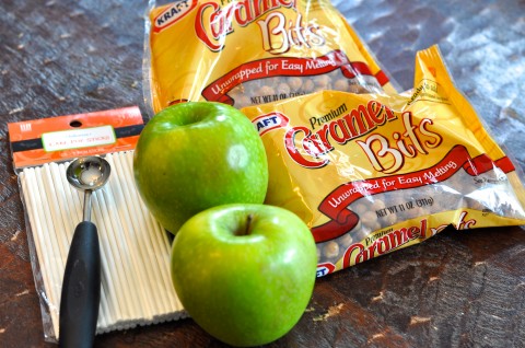 Mini Caramel Apples Recipe Ingredients