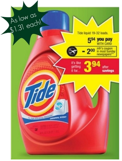 CVS tide sale