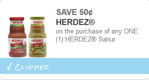 herdez salsa coupon