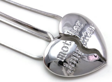 mother daughter necklace