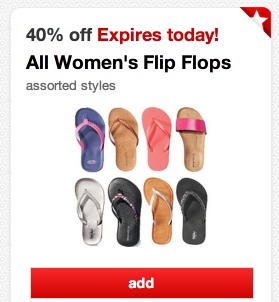 Target flip flops