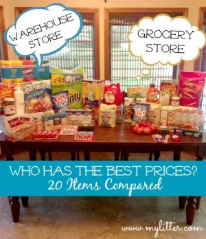 Warehouse Store Vs. Grocery Store - Who has the better prices ...