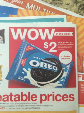 Target oreo