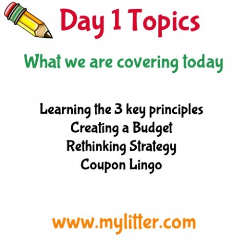 Day 1 Topics