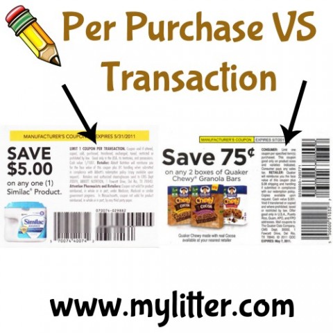 Day 2 Coupon Class Per Purchase VS Per Transaction