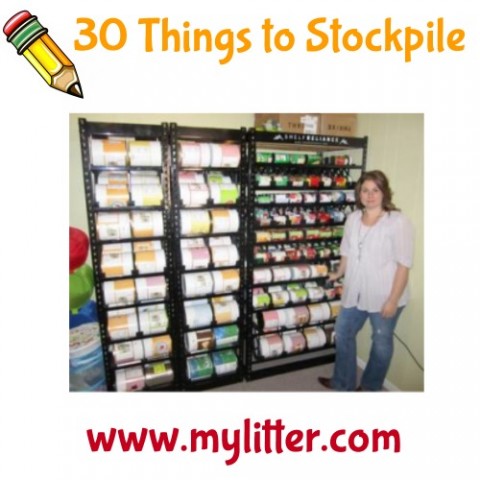 Day 4 30 things to stockpile