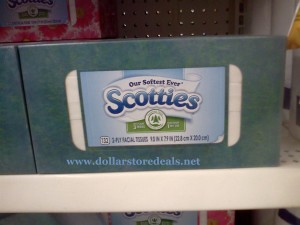 scotties tissues at dollar tree