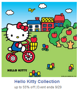 hello kitty on zulily
