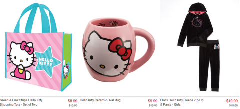 hello kitty on zulily