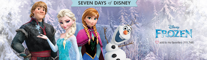 disney frozen on zulily