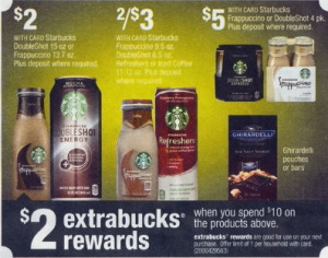 starbucks refreshers deal at cvs