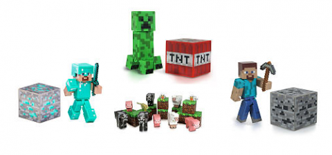 minecraft toy set