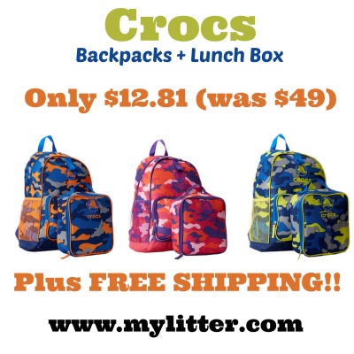 crocs lunch bag