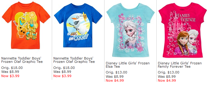 disney frozen shirts