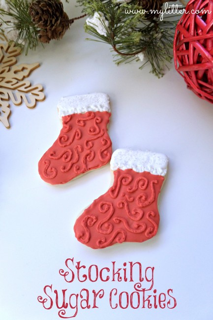 Stocking Sugar Cookies