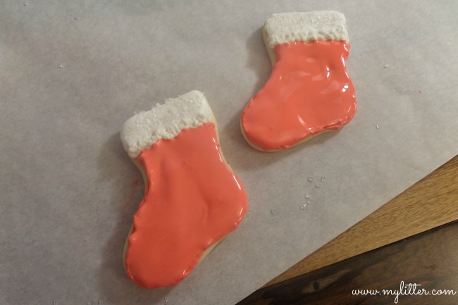 How to Decorate a Stocking Sugar Cookie