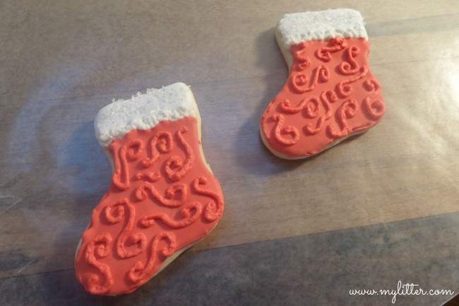 Christmas Stocking Cookies