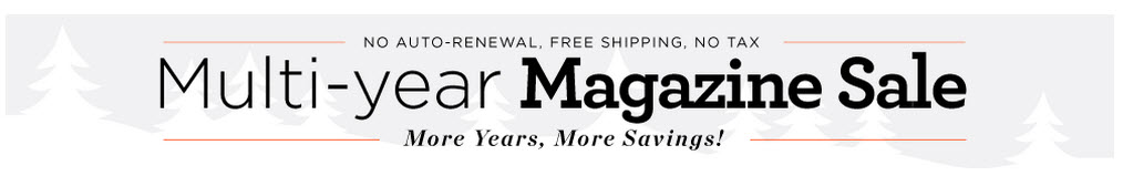 multi year magazine sale