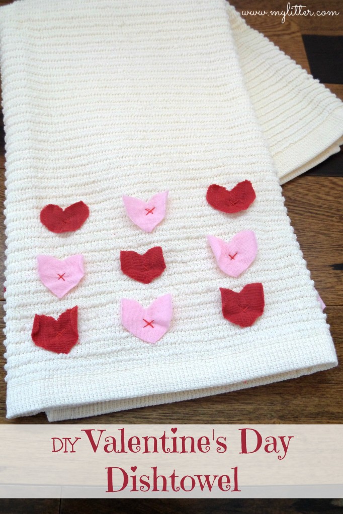 Valentine's Day Dishtowel