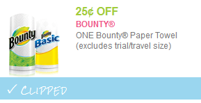 bounty coupon