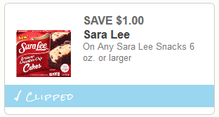 sara lee coupon