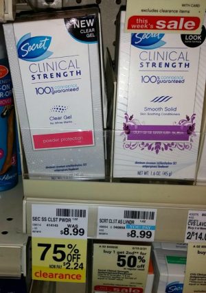 secret clinical cvs deal ML