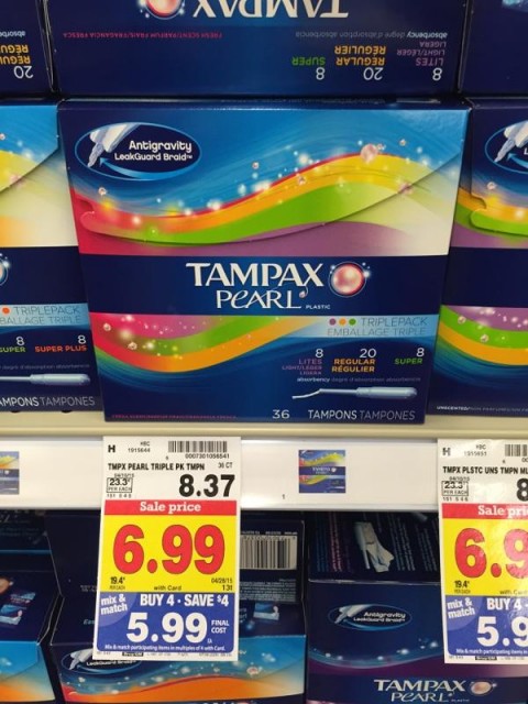 Tampax Pearl