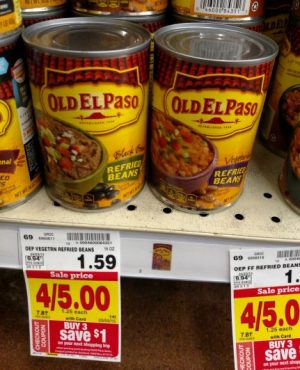 Old El paso beans