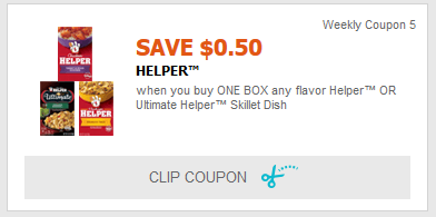 hamburger helper coupon