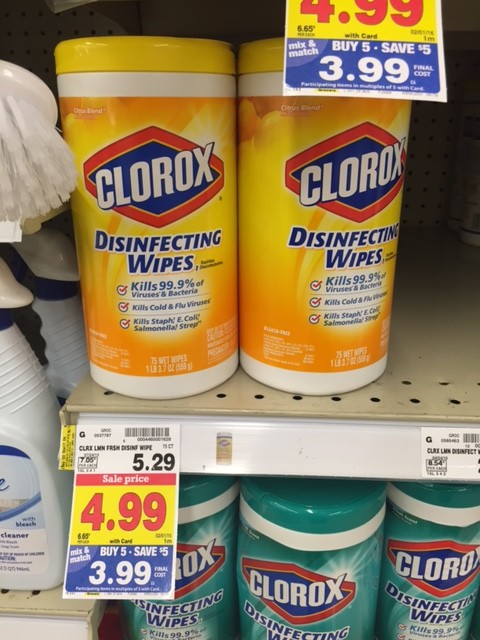 Clorox Wipe