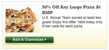 papa johns soccer