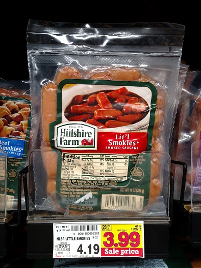 Hillshire Farm lil smokies