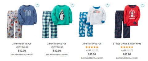 carters pajamas sale
