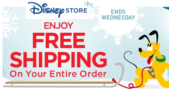 disney free shipping order