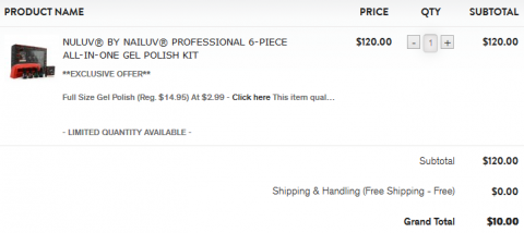 nail polish coupon code