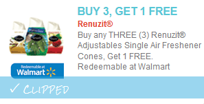 renuzit cones coupon